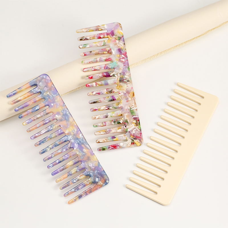 Large Rectangle Acetate Comb