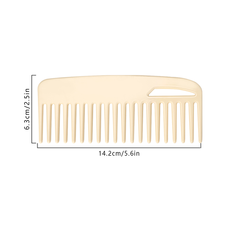 Rectangular Simple Acetate Comb