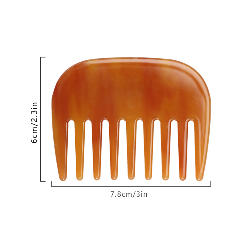 Small Semicircular Acetate Comb