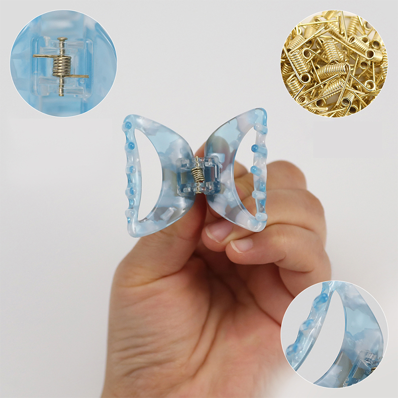 Arc Notch Acetate Hair Claw Clip