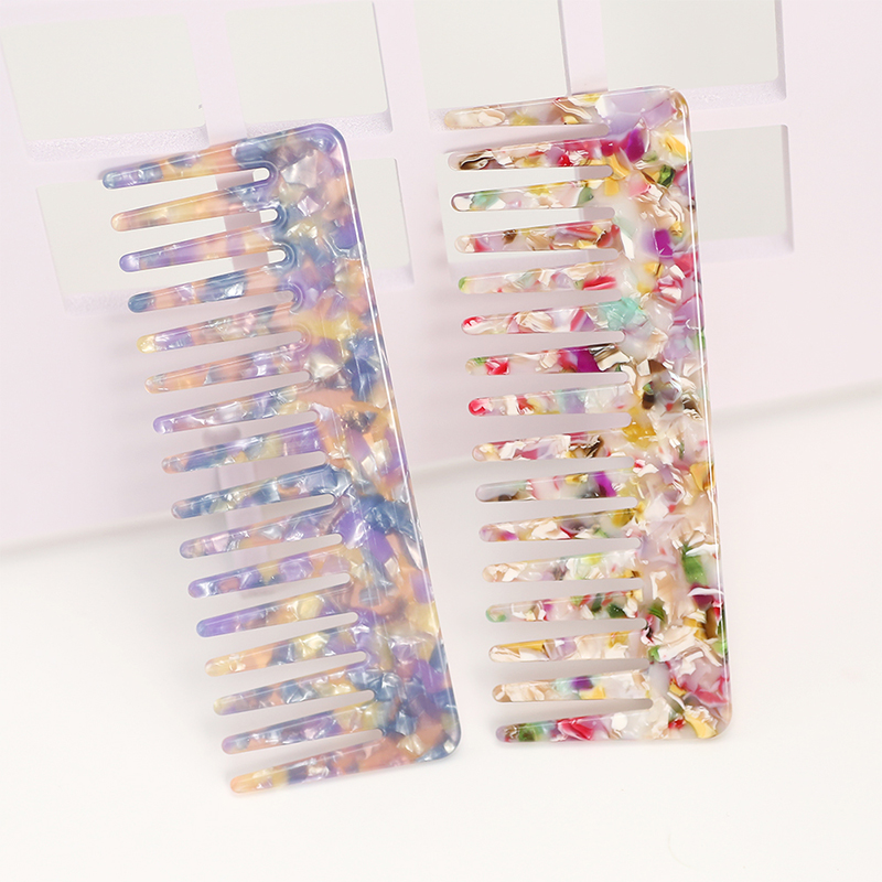Large Rectangle Acetate Comb