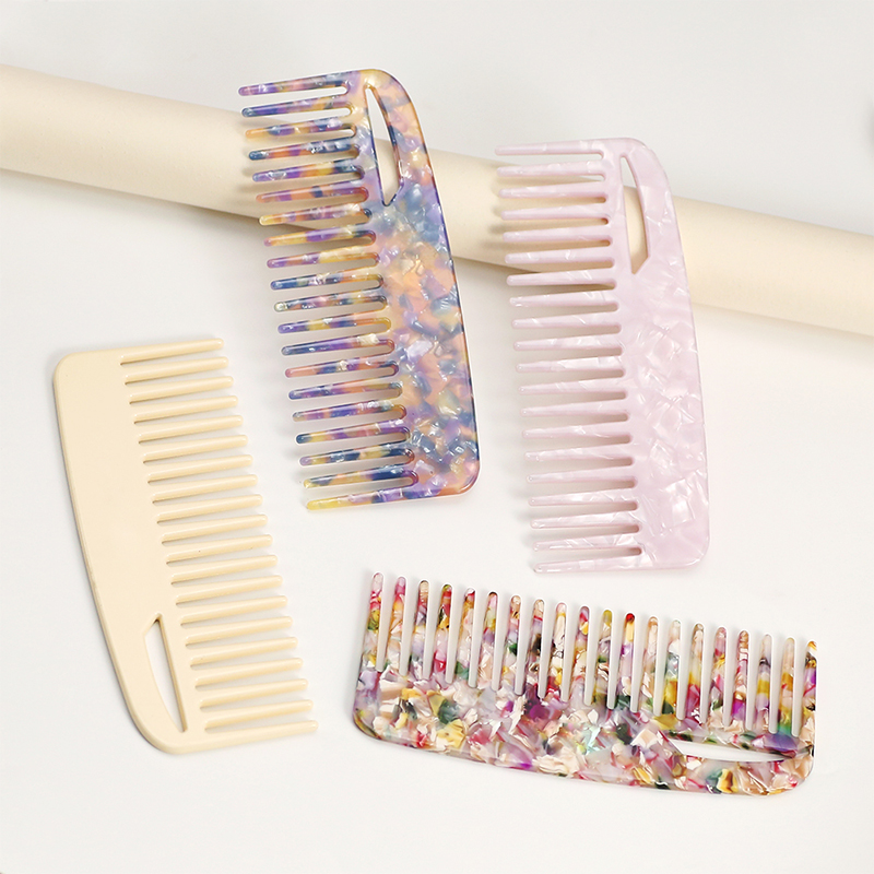 Rectangular Simple Acetate Comb