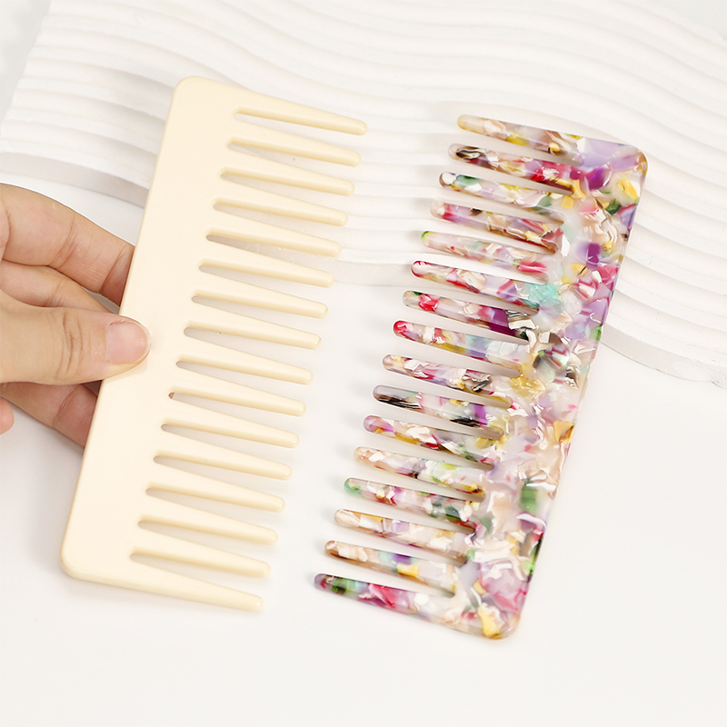 Large Rectangle Acetate Comb