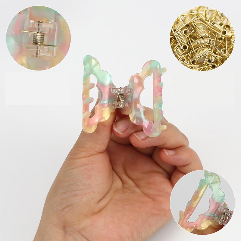 Cloud Shape Hollow Acetate Hair Claw Clip