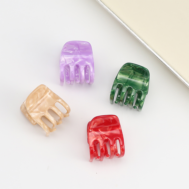 Long Teeth Strong Acetate Hair Claw Clip