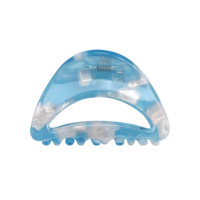 Arc Notch Acetate Hair Claw Clip