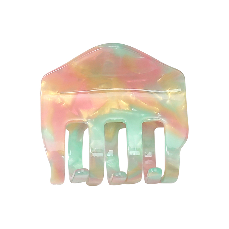 Small Square Acetate Hair Claw Clip