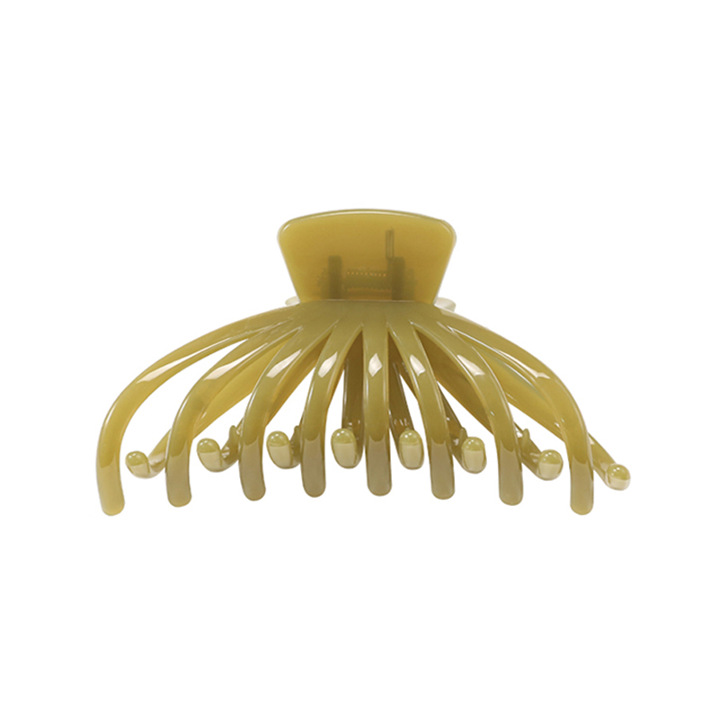 Octopus Injected Plastic Hair Claw Clip