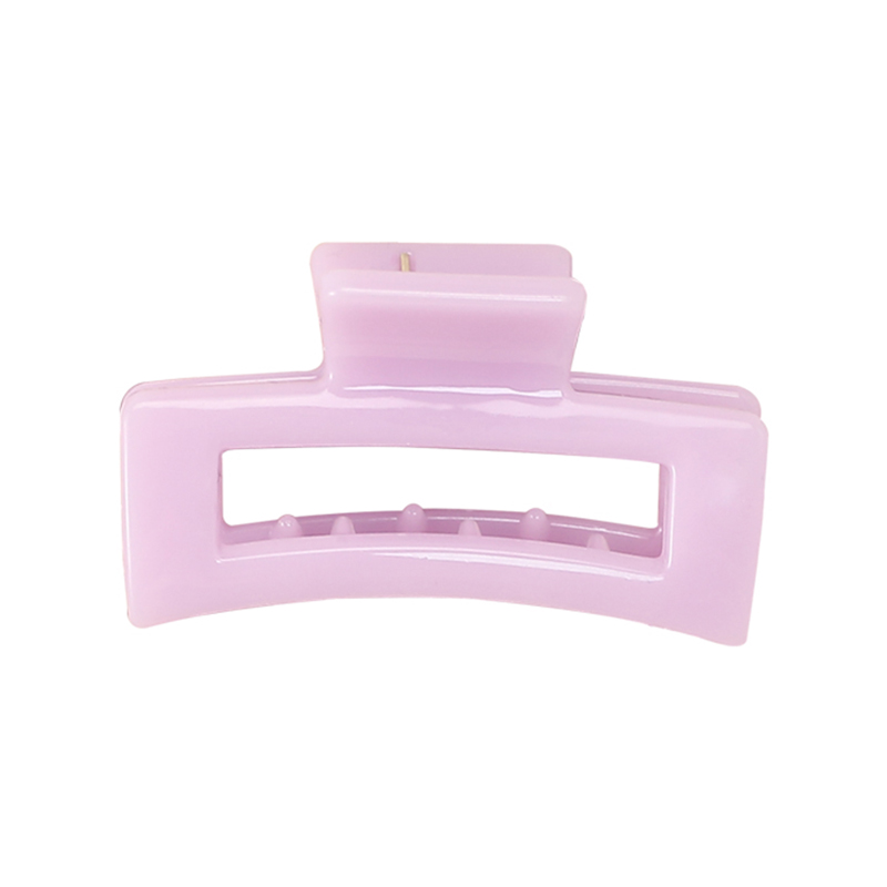 Small Square Injected Plastic Hair Claw Clip