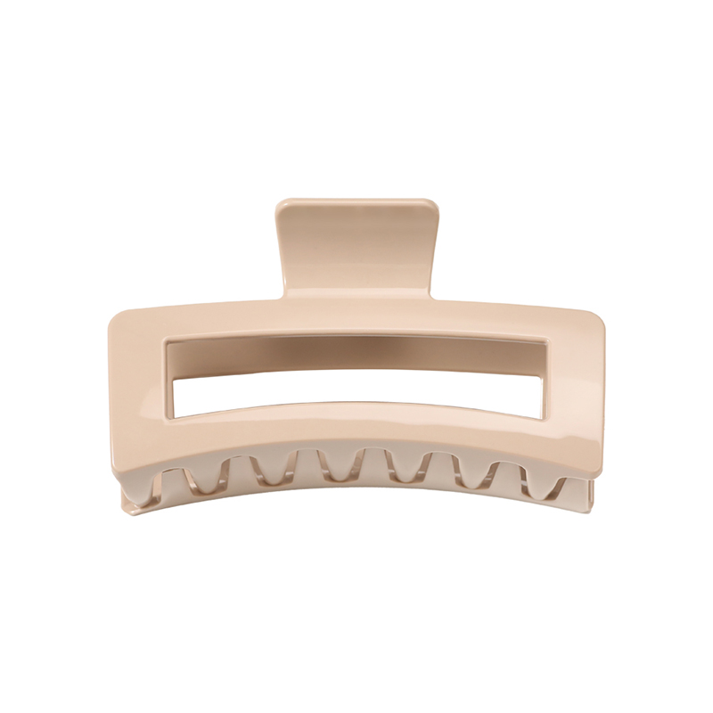 Rectangle Injected Plastic Hair Claw Clip