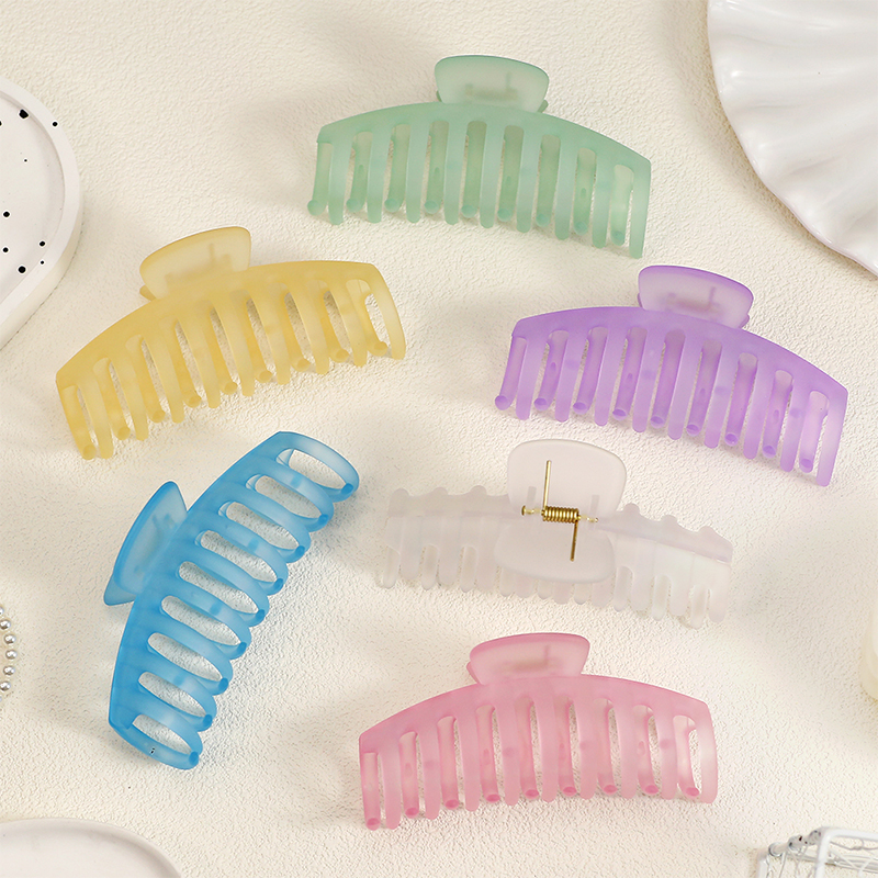Dragon Bone Injected Plastic Hair Claw Clip