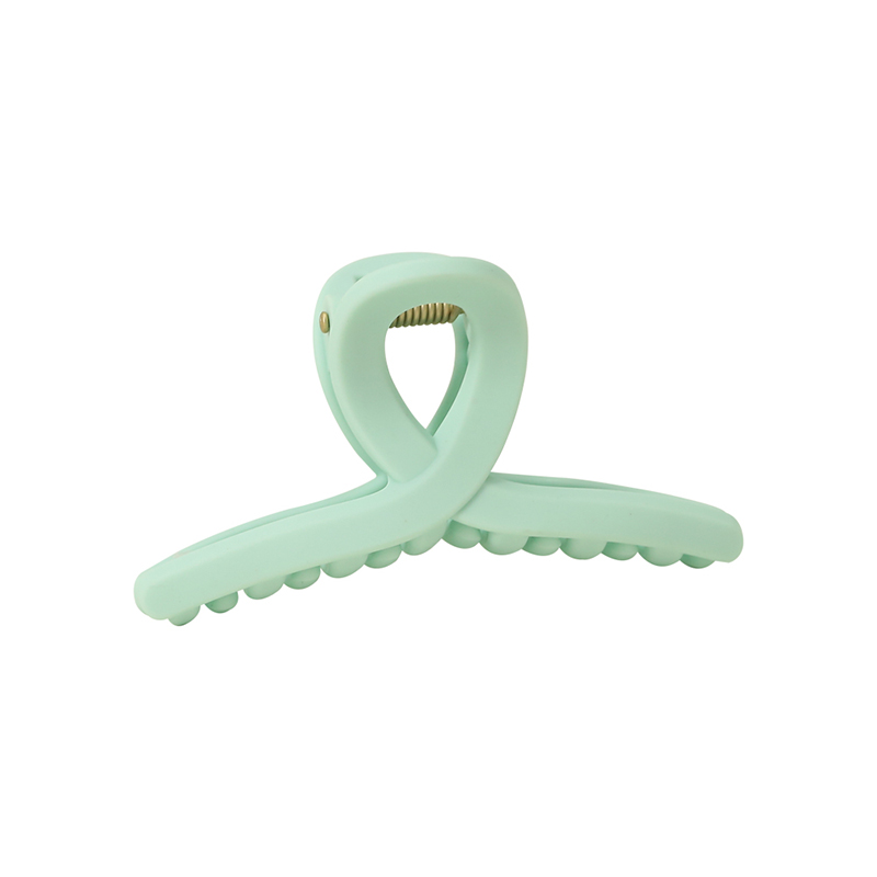 Cross Injected Plastic Hair Claw Clip