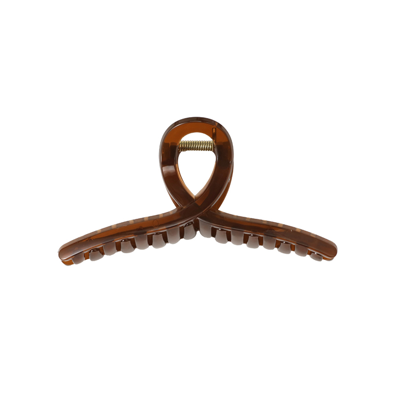 10.5 cm Cross-Shaped Injected Plastic Hair Claw Clip