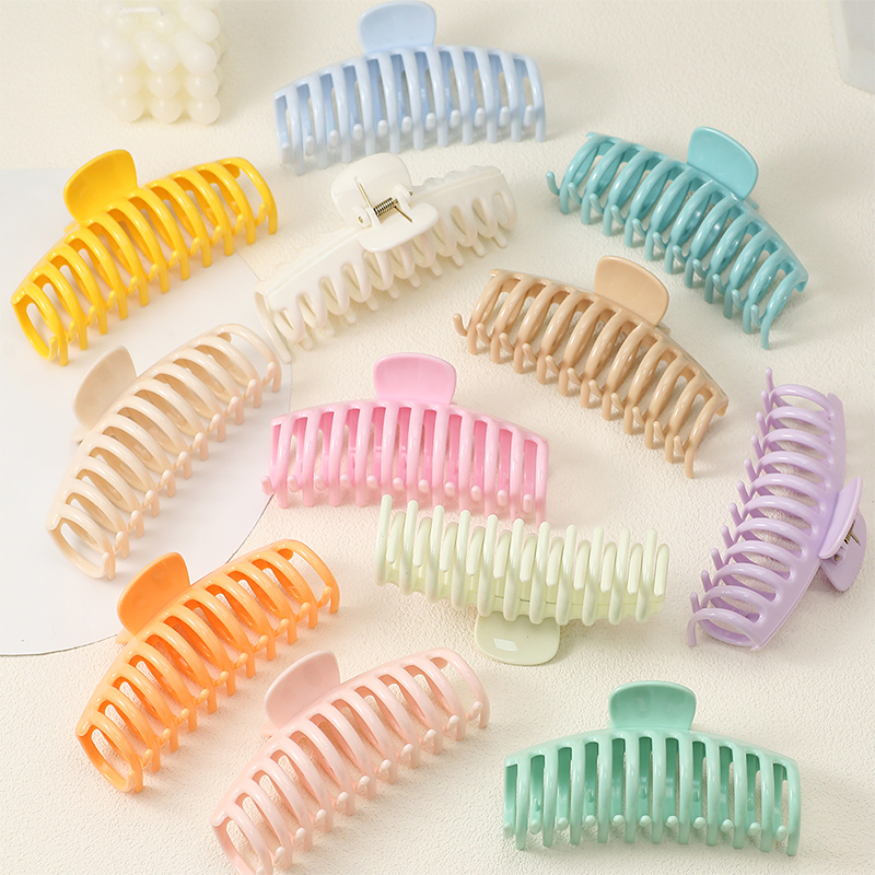 Bright Keel Injected Plastic Hair Claw Clip