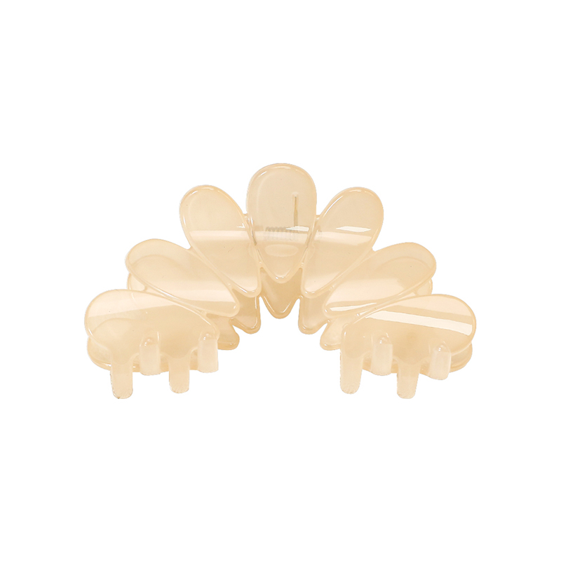 Petal Injected Plastic Hair Claw Clip