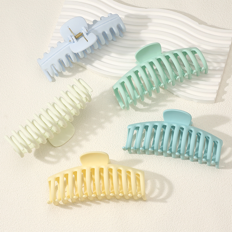 Bright Keel Injected Plastic Hair Claw Clip