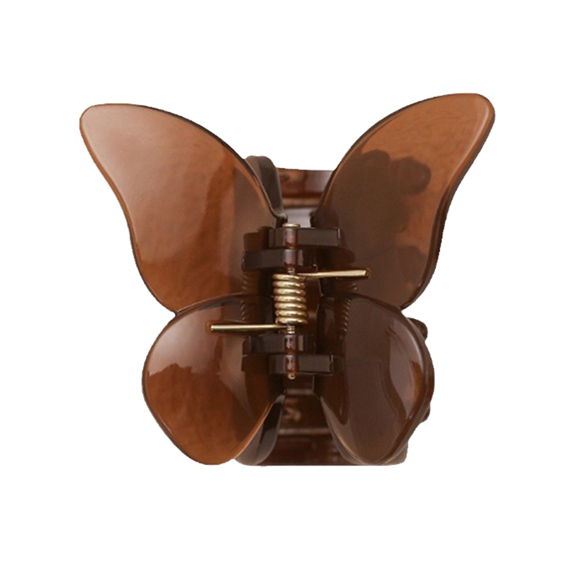 Butterfly Injected Plastic Hair Claw Clip