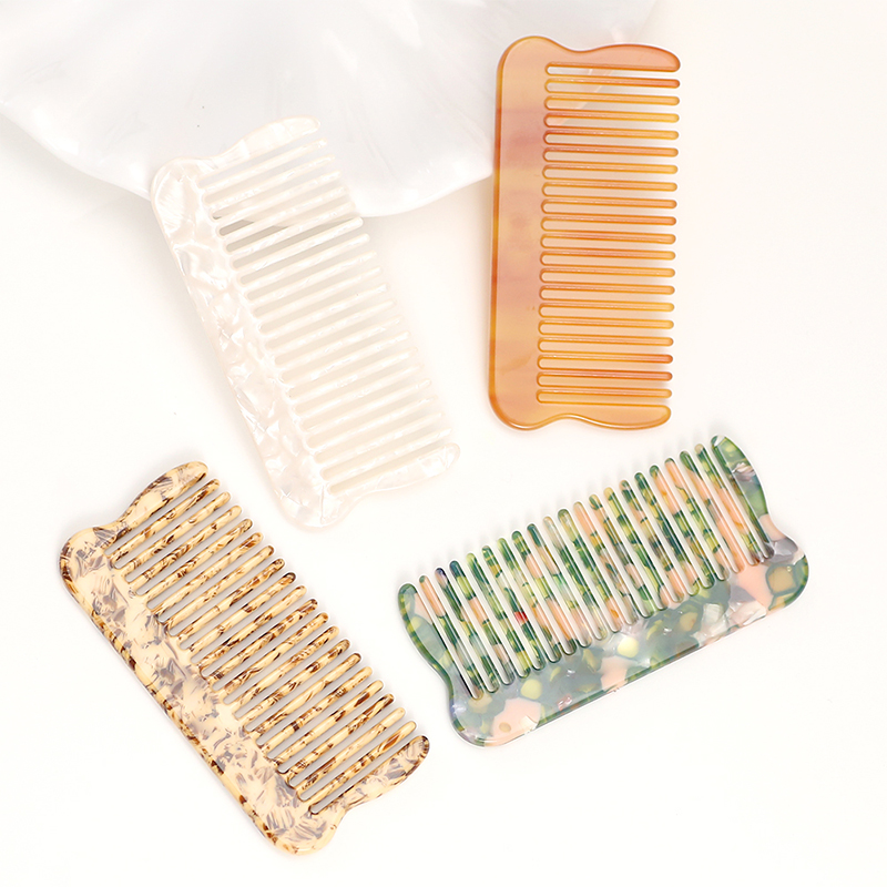 Concave On Both Sides Acetate Comb