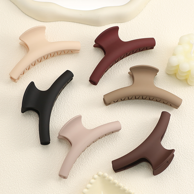 Clothes Hanger Rubber Injected Plastic Hair Claw Clip