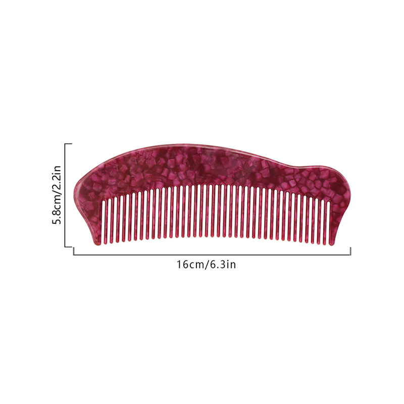 Concave Arc Acetate Comb