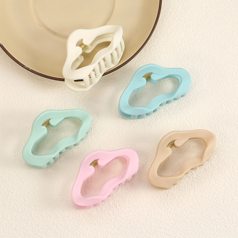 Cloud Eraser Injected Plastic Hair Claw Clip