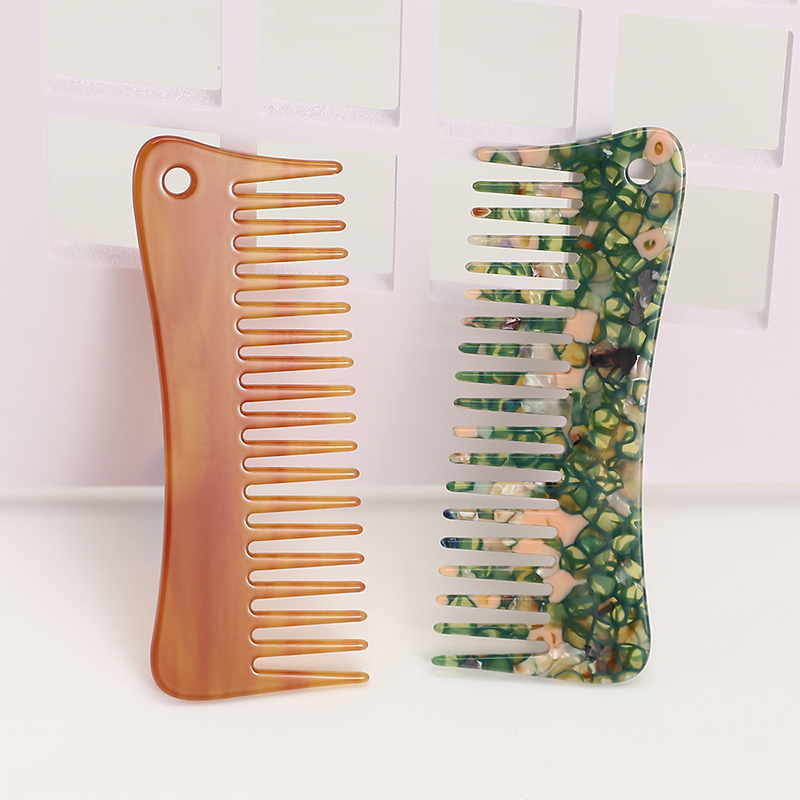 Irregular Shape Acetate Comb