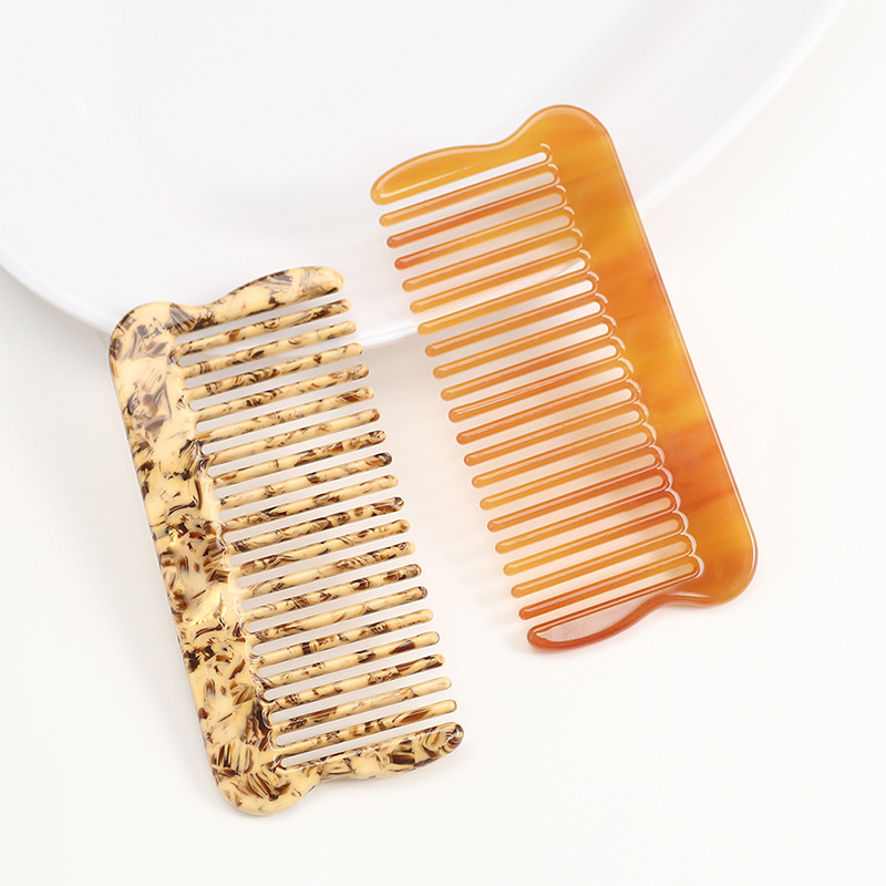 Concave On Both Sides Acetate Comb