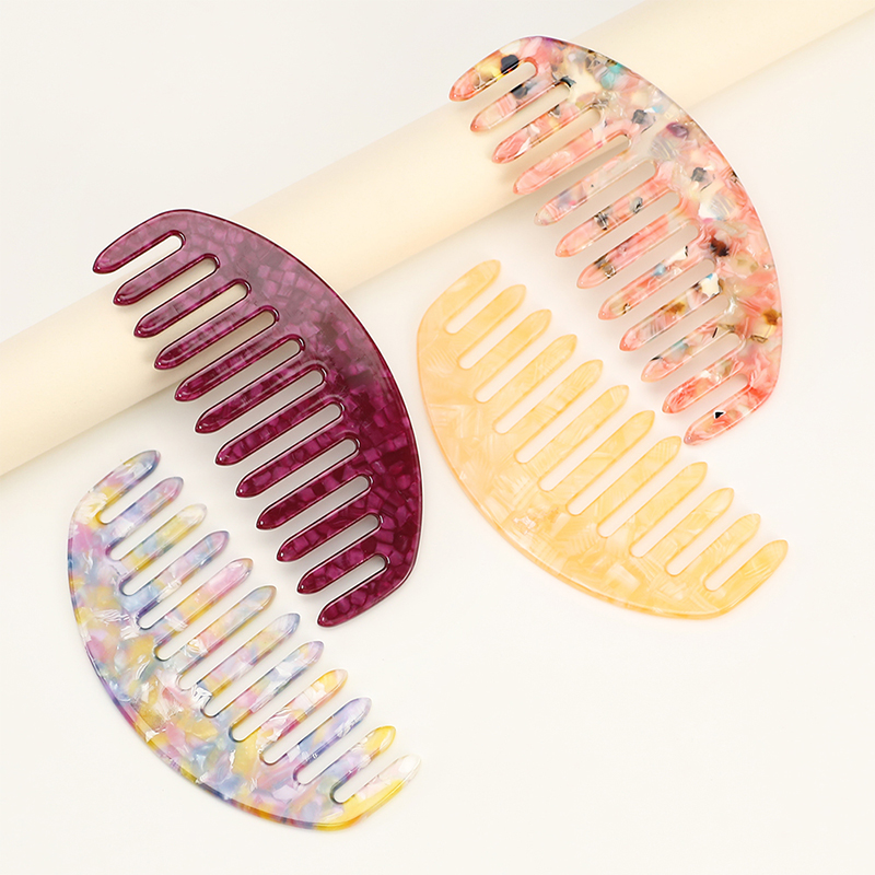 Wide Teeth Acetate Comb
