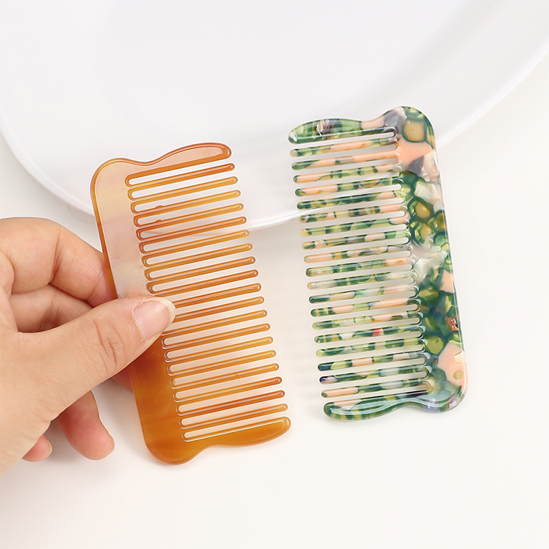 Concave On Both Sides Acetate Comb