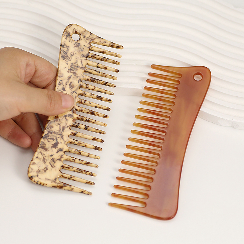 Irregular Shape Acetate Comb