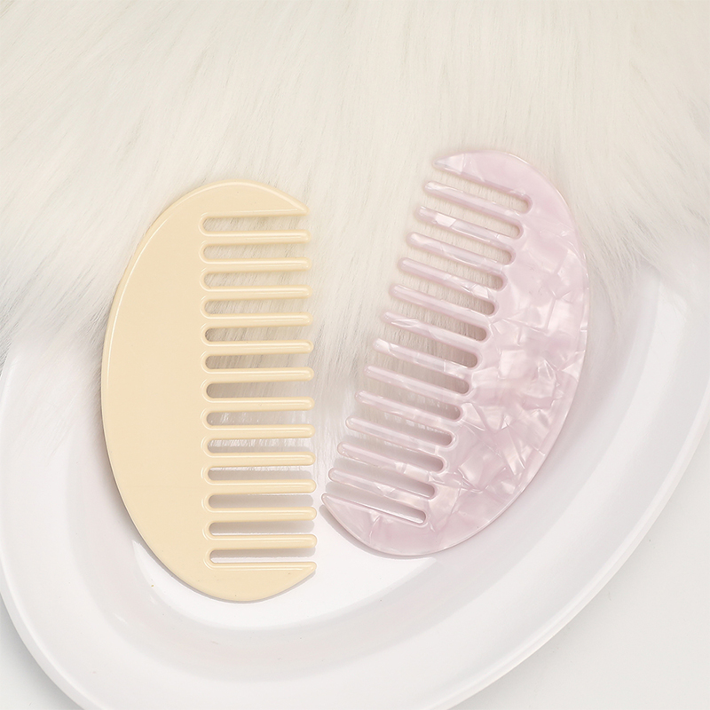 Oval And Compact Acetate Comb