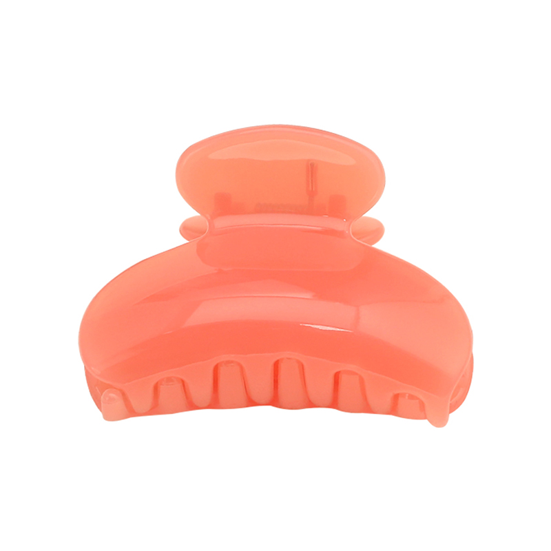 Fan-Shaped Injected Plastic Hair Claw Clip