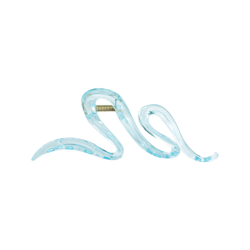 Snake Injected Plastic Hair Claw Clip