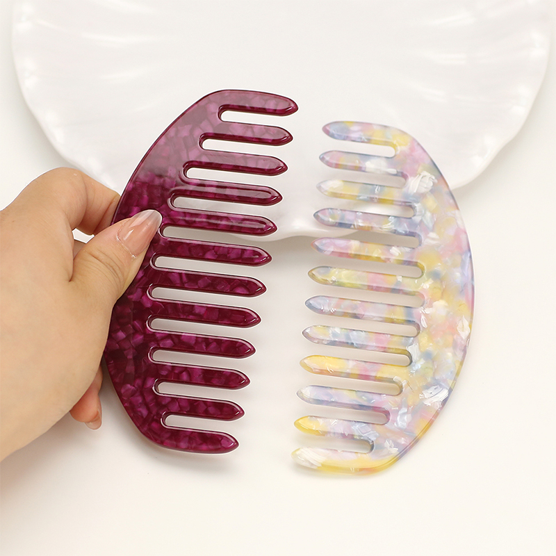 Wide Teeth Acetate Comb