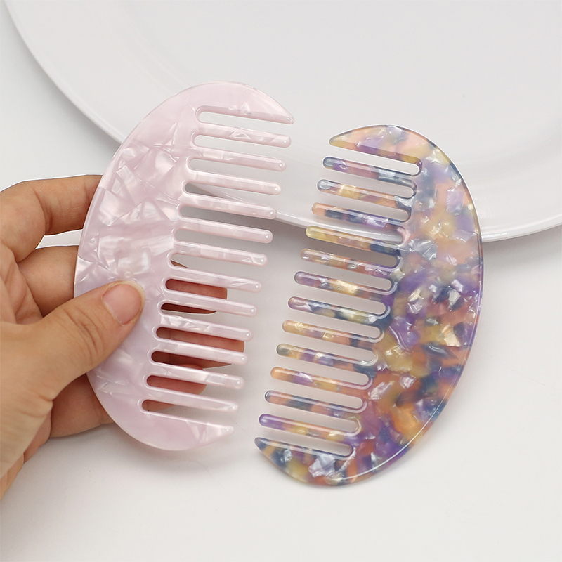 Oval And Compact Acetate Comb