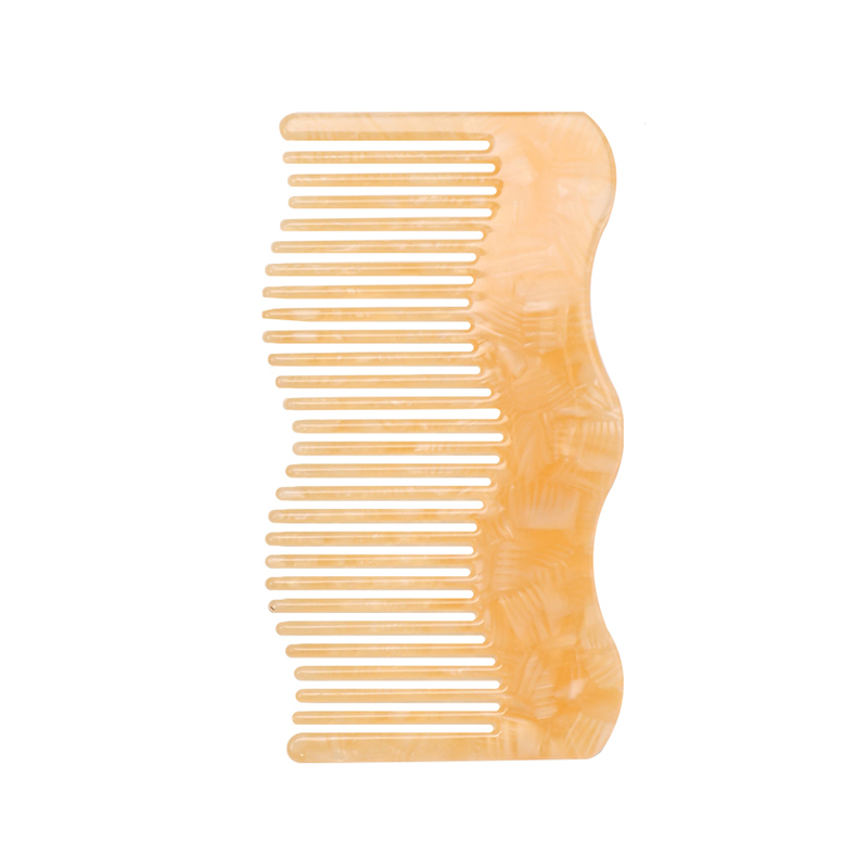 Double-Sided Wave Acetate Comb