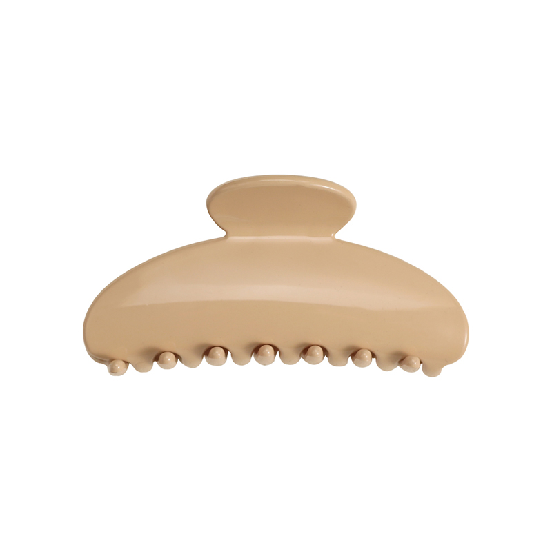 Long Fan-Shaped Injected Plastic Hair Claw Clip