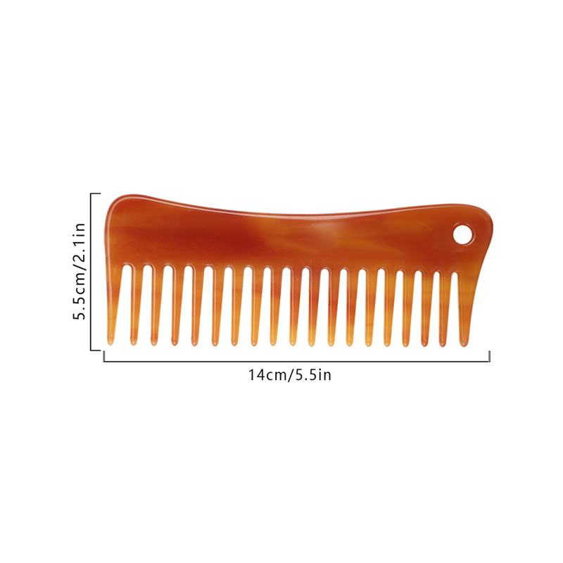 Irregular Shape Acetate Comb