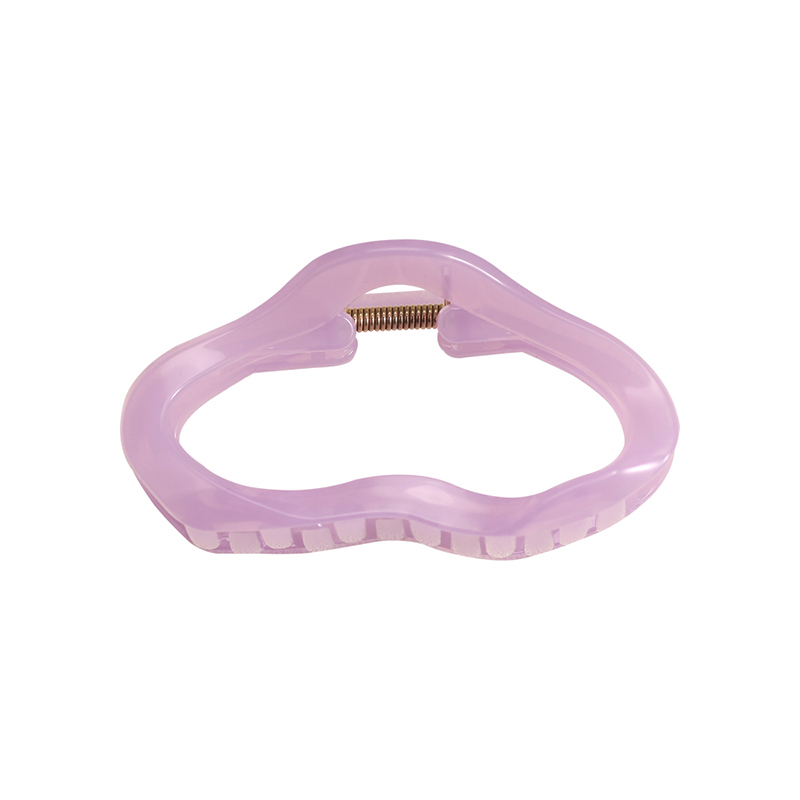 Cloud Injected Plastic Hair Claw Clip