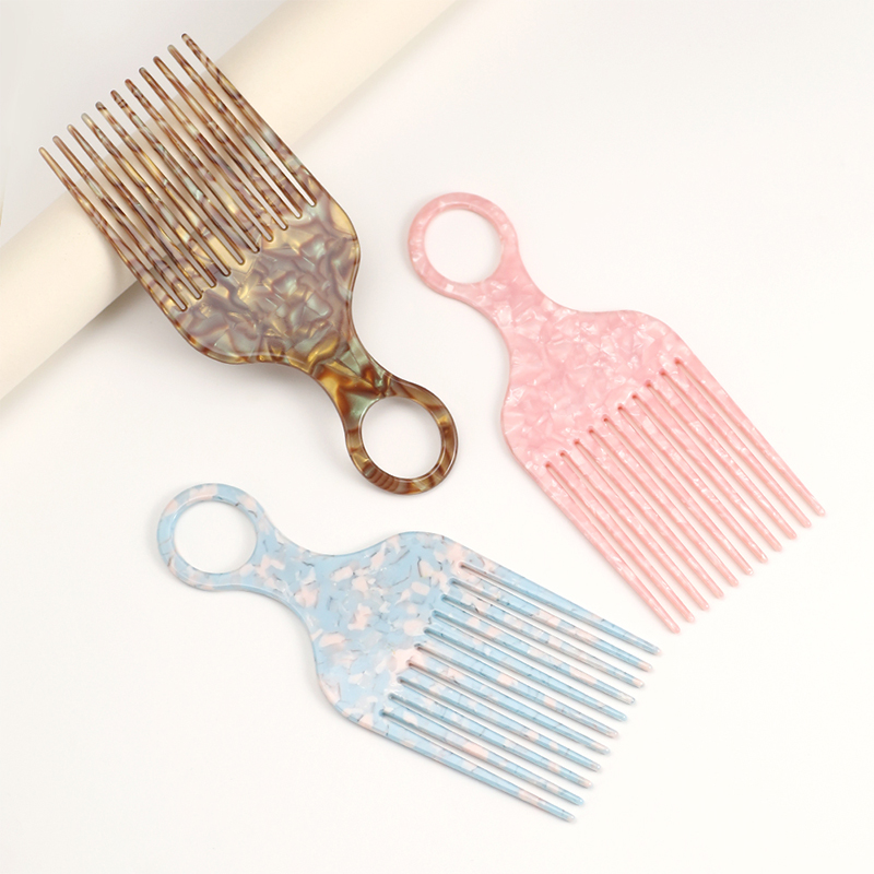 Slim Comb Teeth Acetate Comb