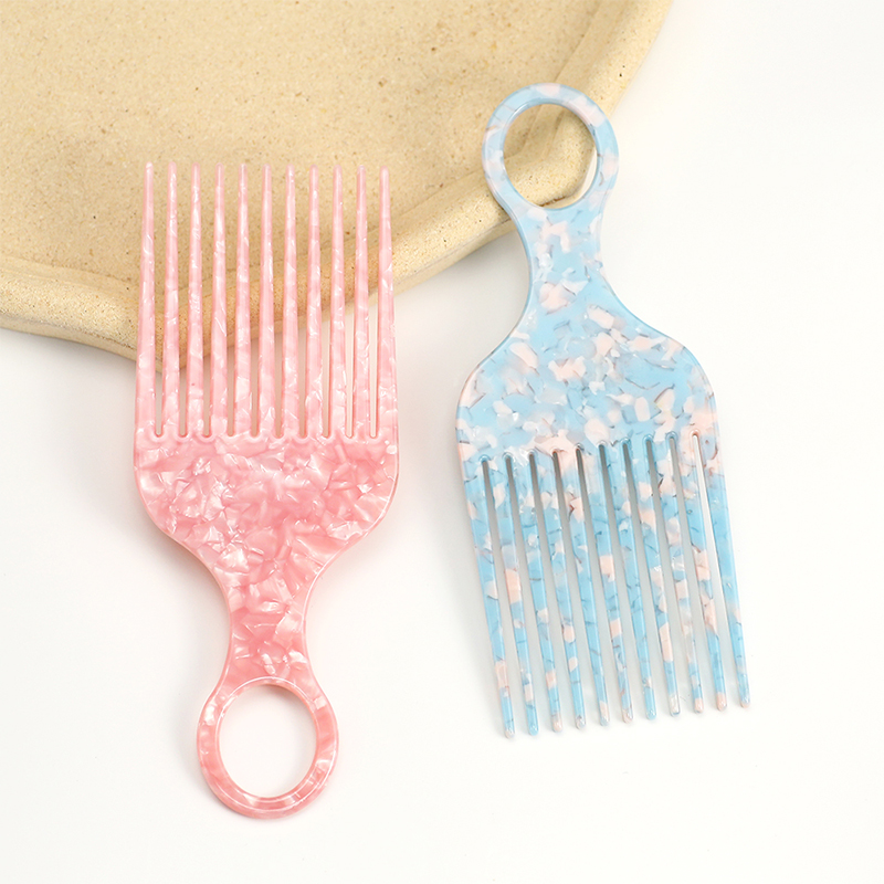 Slim Comb Teeth Acetate Comb