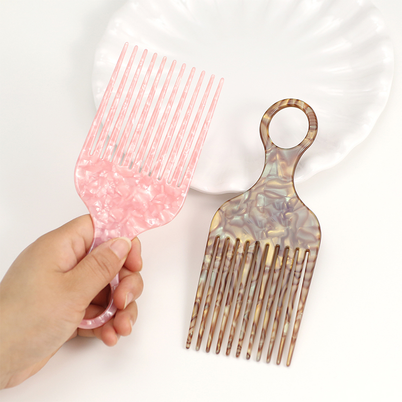 Slim Comb Teeth Acetate Comb