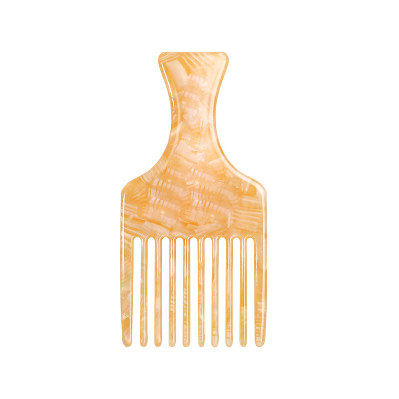 Compact Acetate Comb With Handle