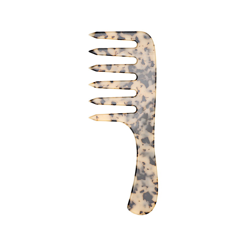 Large Wide Teeth Acetate Comb