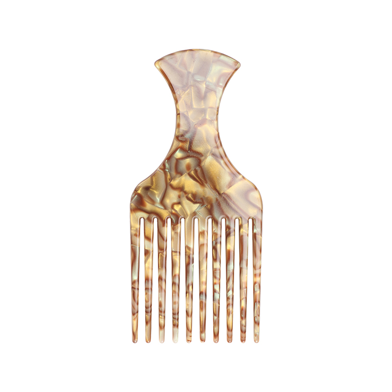 Arc Handle Acetate Comb