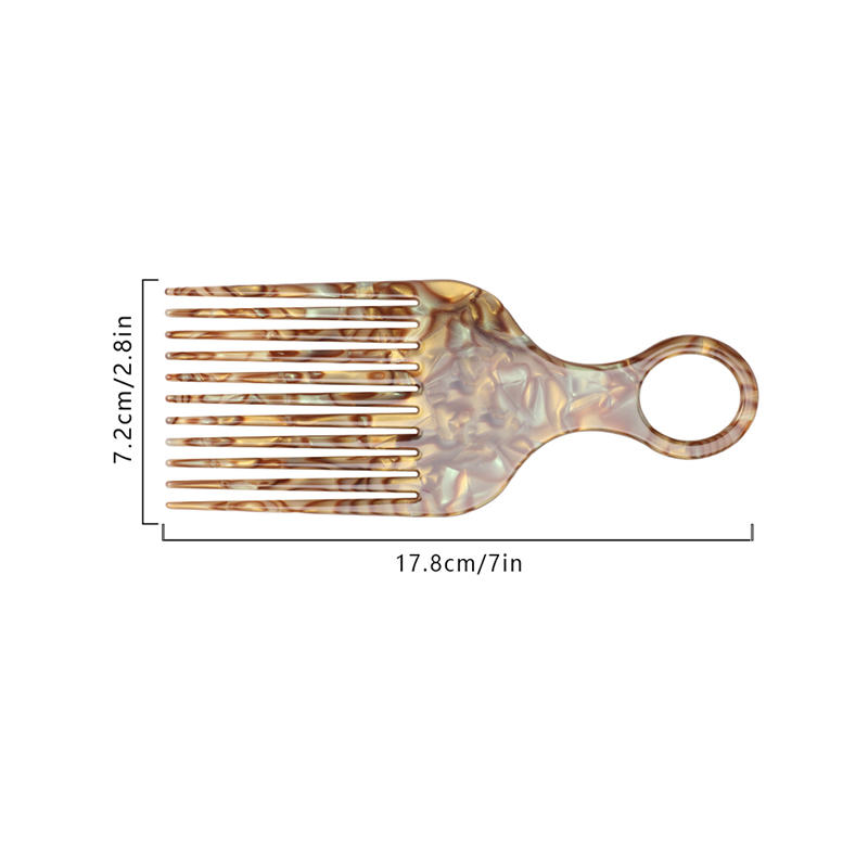 Slim Comb Teeth Acetate Comb