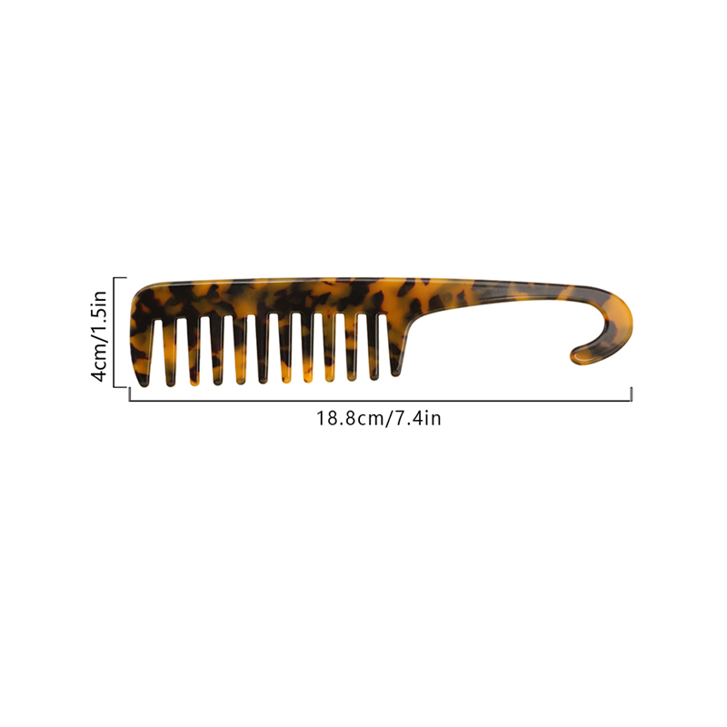 J-Handle Acetate Comb