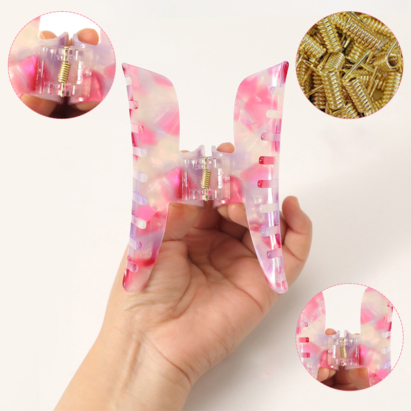 Large Pen Shape Acetate Hair Claw Clip
