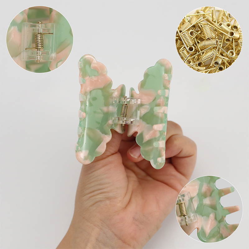 Lace Shape Acetate Hair Claw Clip