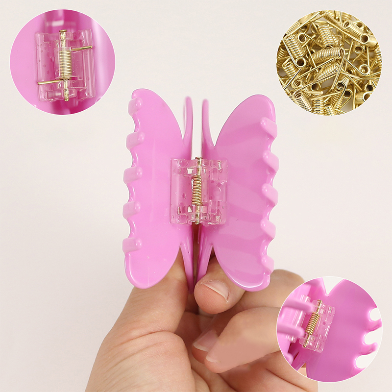Large Butterfly Wings Acetate Hair Claw Clip